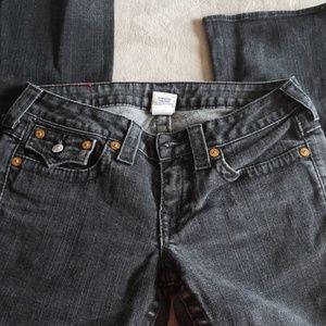 True Religion faded black Jean's Size 29
